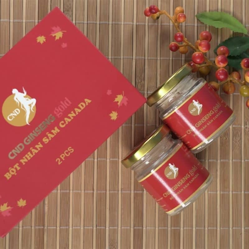 Alternative view of Bột nhân sâm CND Ginseng Gold set 2