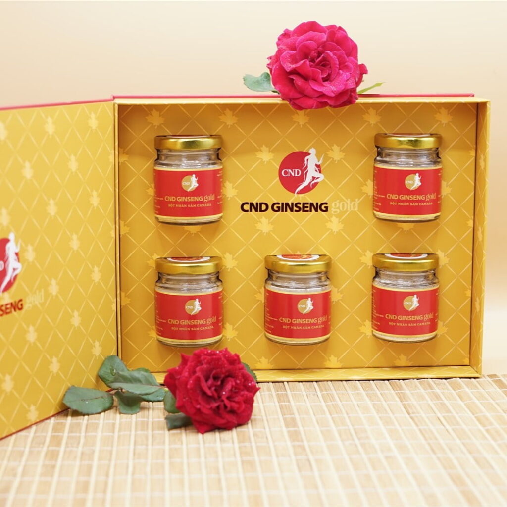 Alternative view of Bột nhân sâm CND Ginseng Gold set 5