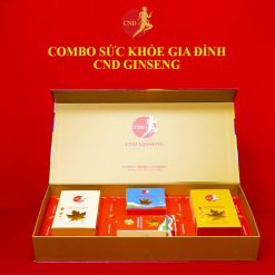 Combo sức khỏe gia đình CND Ginseng 1