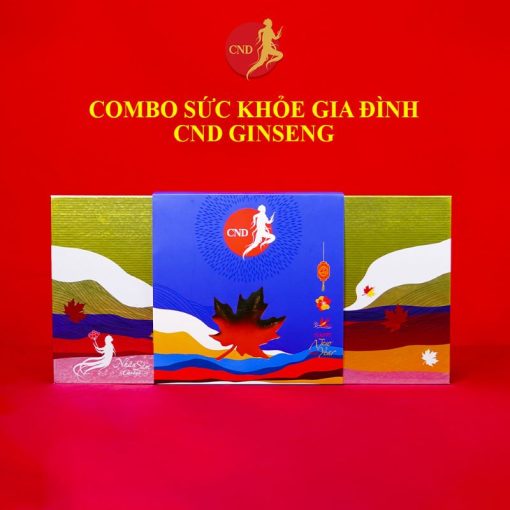 Combo sức khỏe gia đình CND Ginseng 3