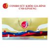 Combo sức khỏe gia đình CND Ginseng 4