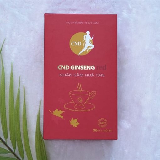 Nhân sâm hòa tan CND Ginseng Red 30 gói 1
