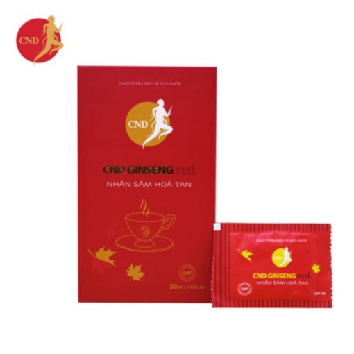 Nhân sâm hòa tan CND Ginseng Red 30 gói 5