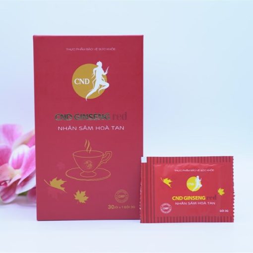 Nhân sâm hòa tan CND Ginseng Red 30 gói 7