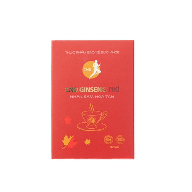 Nhân sâm hòa tan CND Ginseng Red 7 gói 15