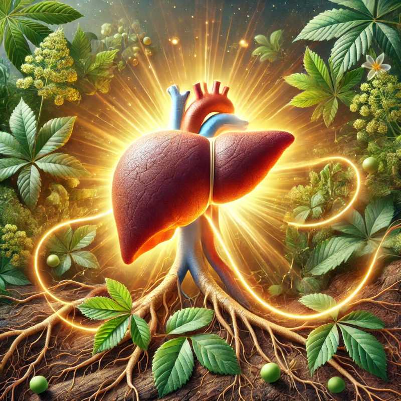 Nhân sâm Mỹ trong hỗ trợ giải độc gan 2