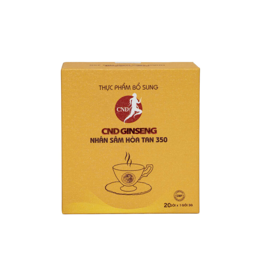 Nhân sâm hoà tan 350 loại 20 gói